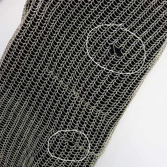 NEW superdown Loraine Metallic Sweater Gold/Black - Picture 9 of 9